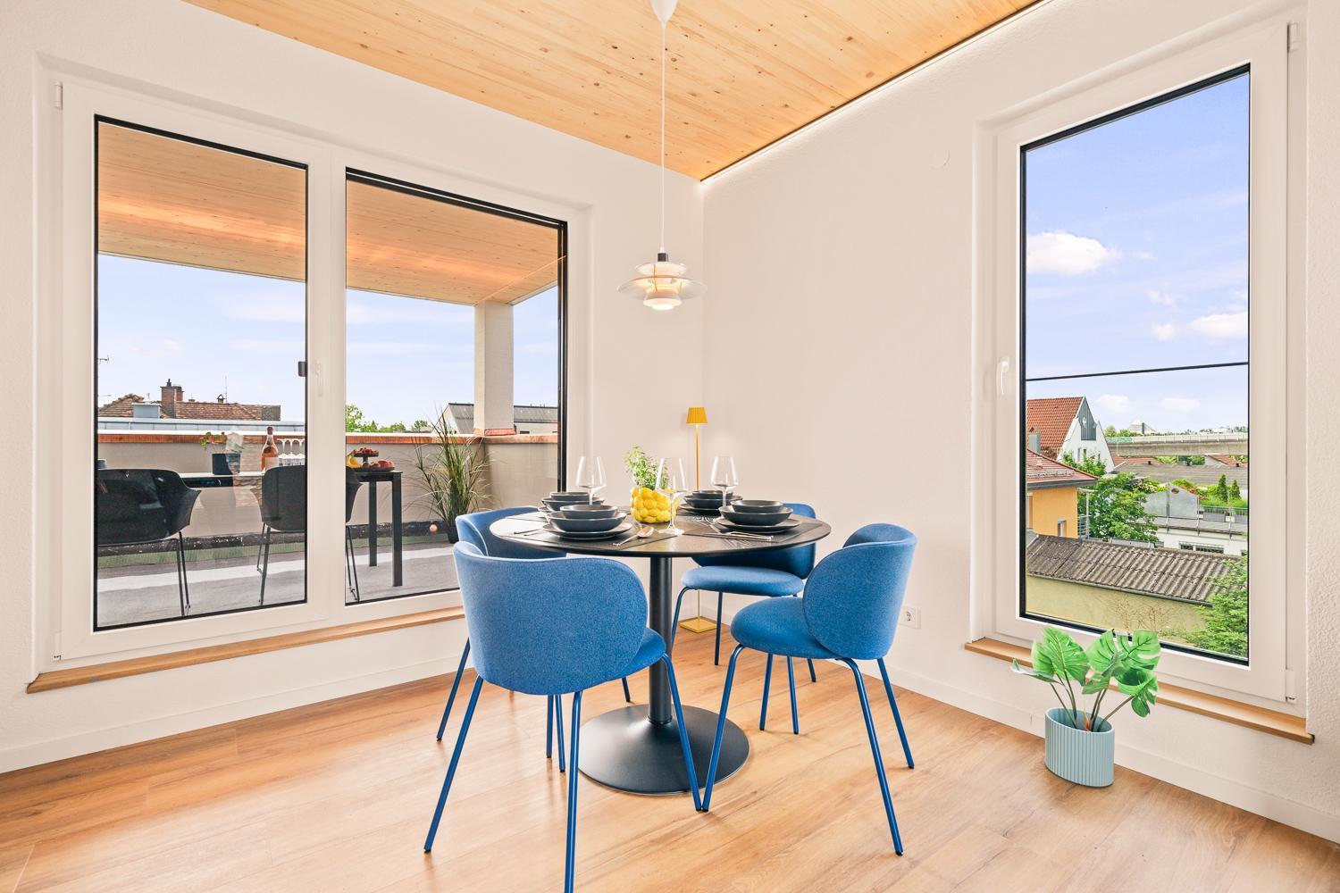 FDH Penthouse Mit Traumhafter Terrasse Klimatisiert 아파트 외부 사진